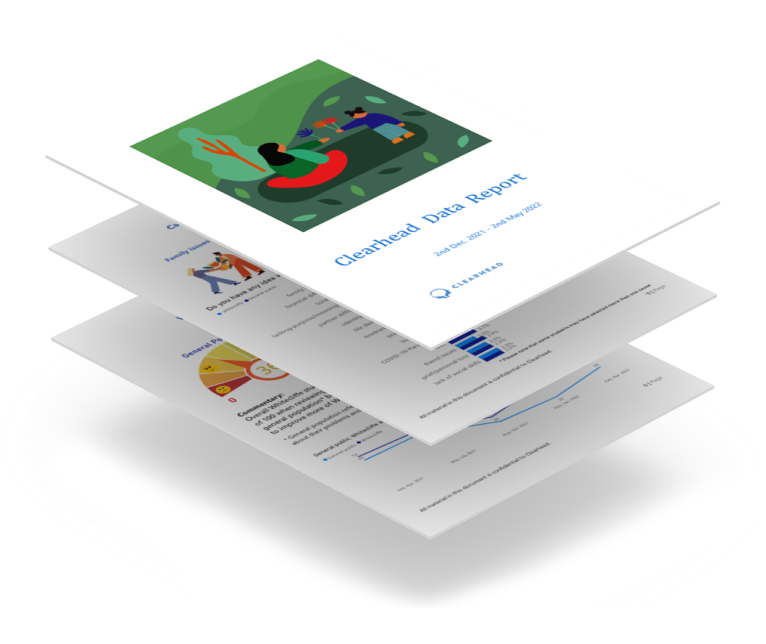 Workplace wellbeing data like you’ve never seen before.